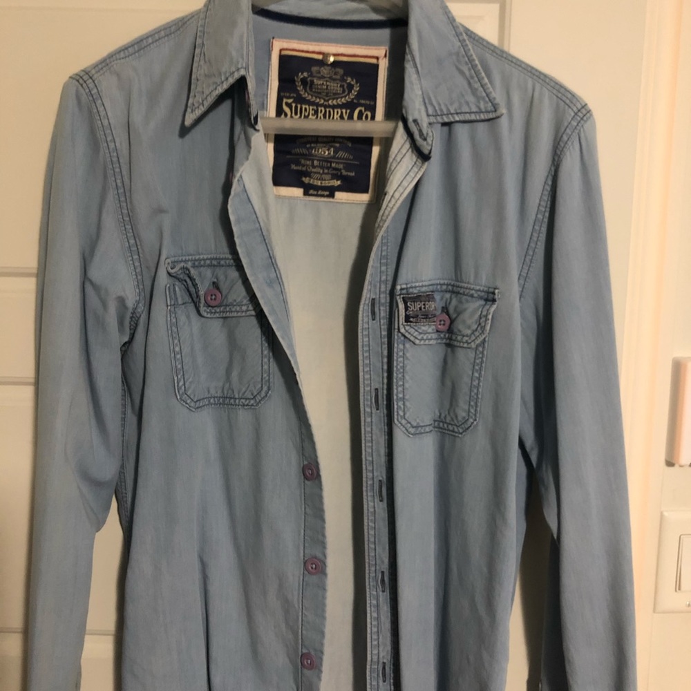 Superdry soft denim jacket